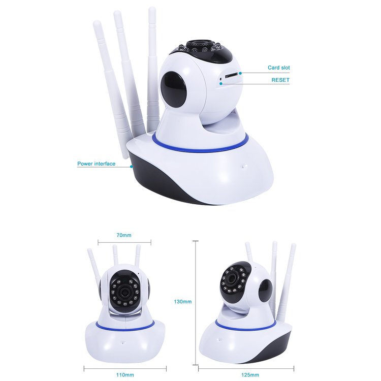 Veekei 2mp wireless baby network IP camera wifi 1080p ptz ip camera Cctv wifi CCTV network management and free cloud storage