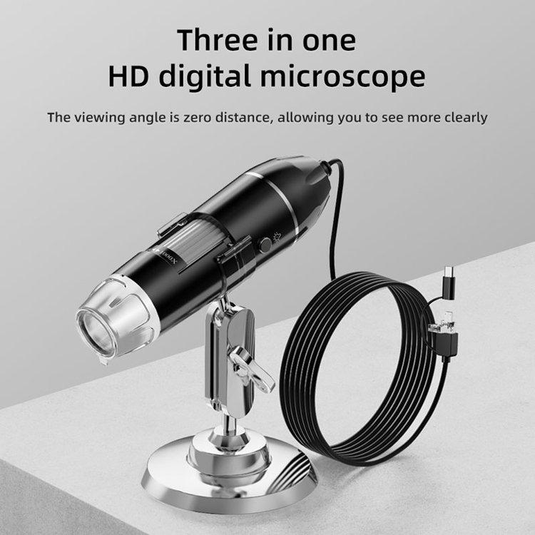 Inskam New 3in1 Usb Microscope Digital Microscope Camera With Back Light Usb Digital Microscope