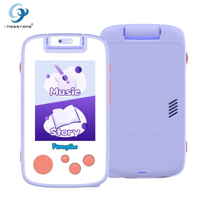 CT-P13B Cute Learning Kid smartPhone Toy Cell Mobile Phone Flip Camera Game Phone For Children Kids Baby Age 3-7