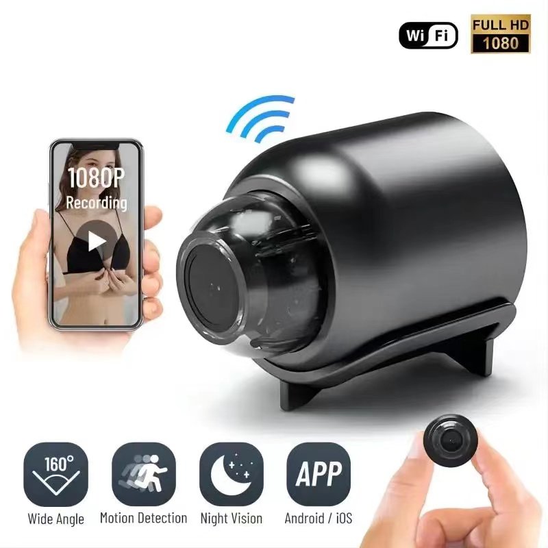 X5 mini camera Built-in Battery HD 1080P Recording APP Remote Monitoring mini camera wifi
