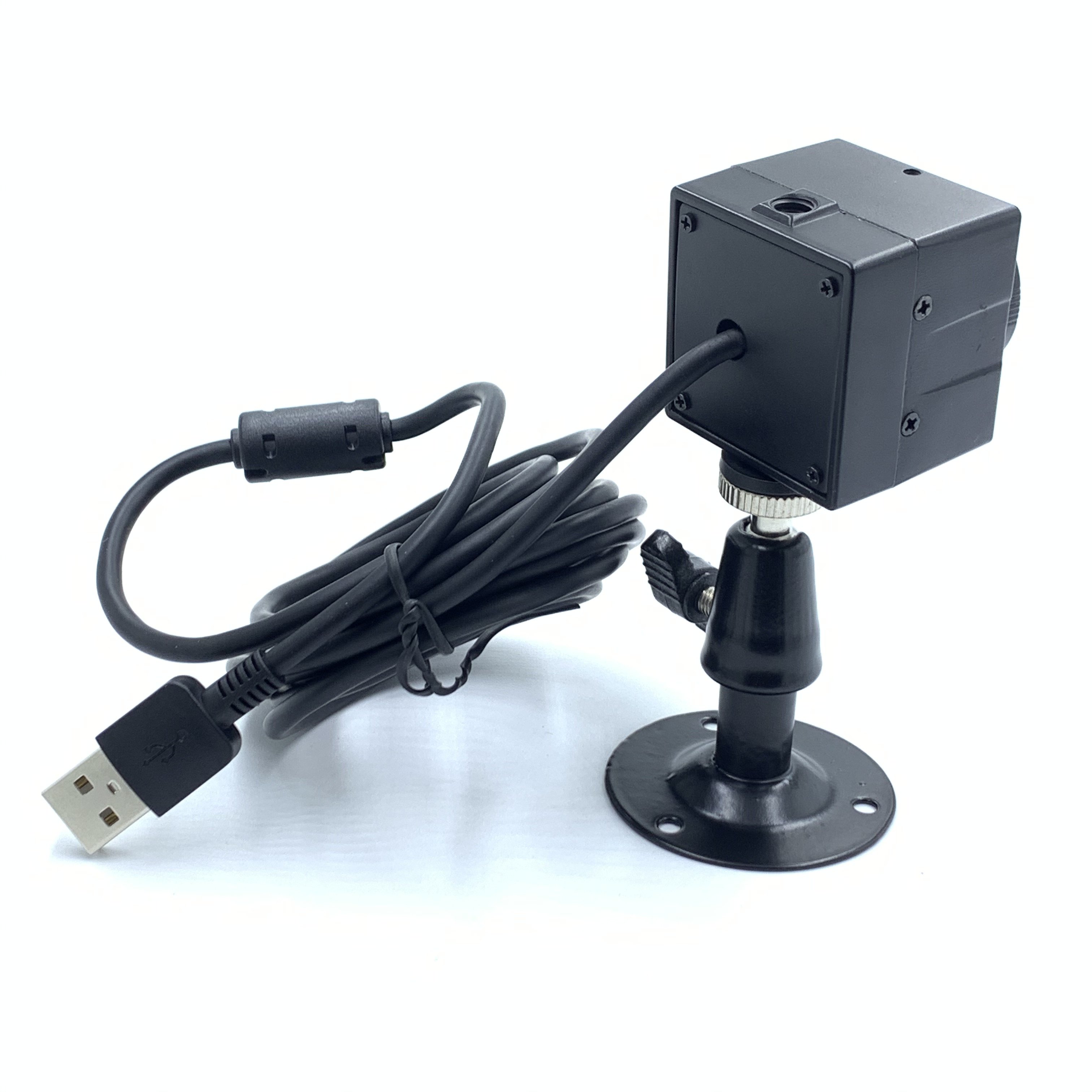 8M pixels 3264x2448 SONY IMX179 CMOS Mini USB box Camera 2.8mm fixed focal C/CS Lens 38*38mm document camera LED display