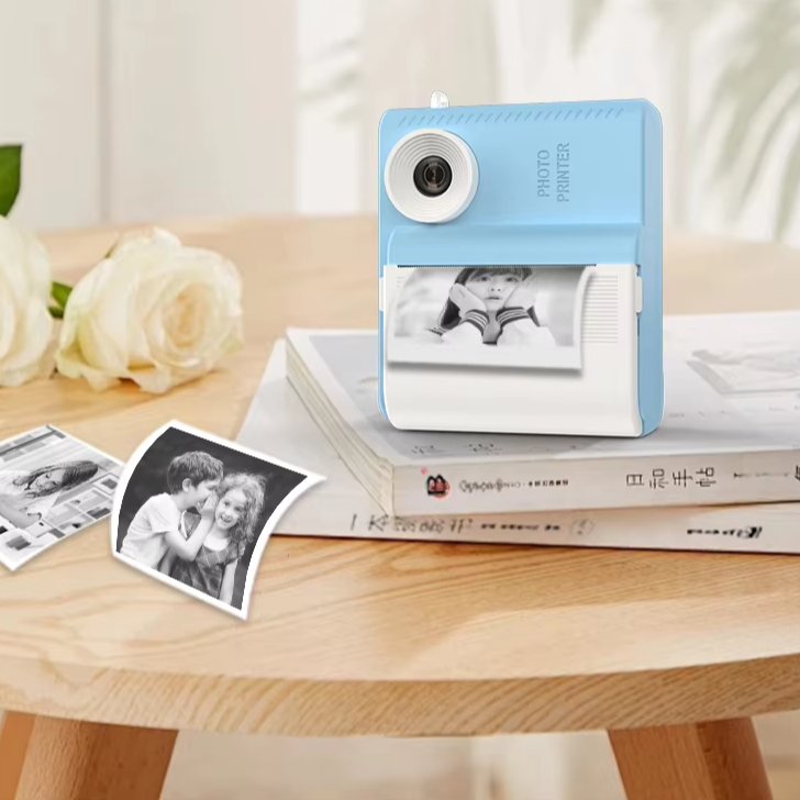 Kids Instant Print Small Portable Child Camera Thermal Print for Mini Kids Camer