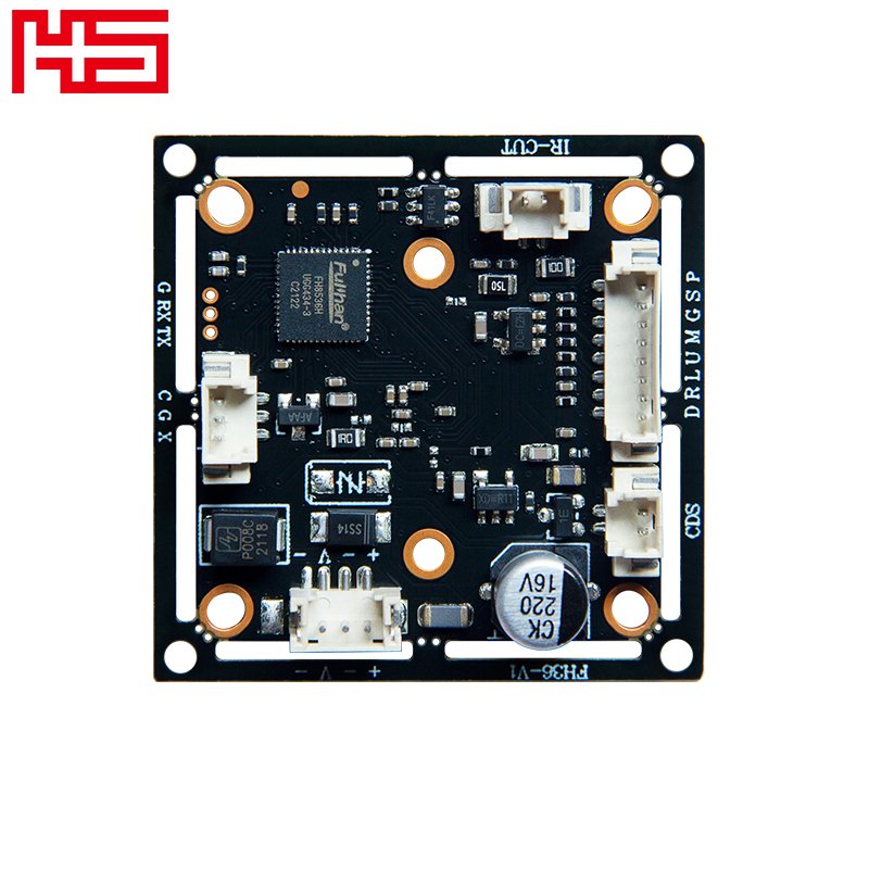 1080P Cost-effective super low lux Consumption Analog HD Camera Module Support OSD/UTC 1/3" CMOS capture moving image