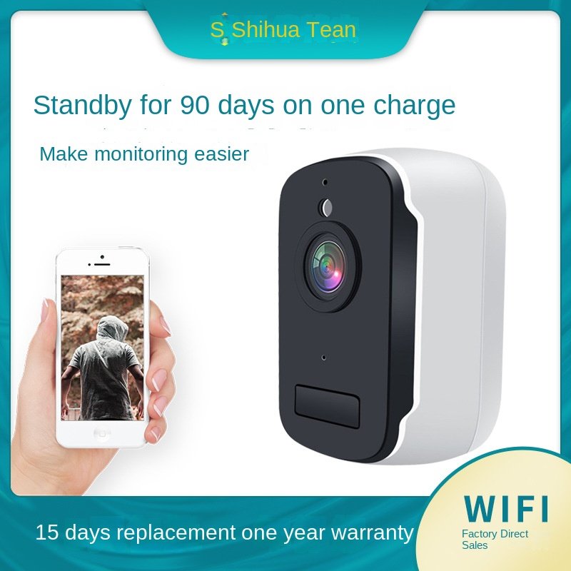 Indoor wireless surveillance camera wifi solar network monitoring car baby monitor home