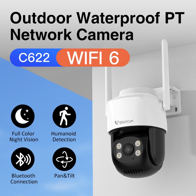 Vstarcam Outdoor Security CCTV Camera Wireless WiFi Network Camera Smart Support Cloud Storage