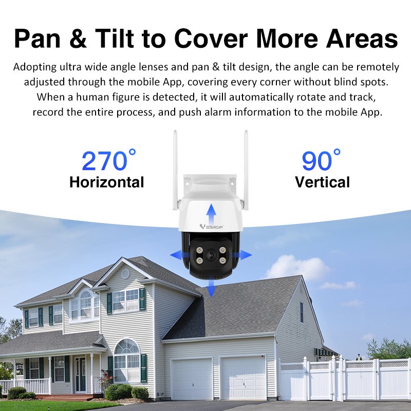 Vstarcam Outdoor Security CCTV Camera Wireless WiFi Network Camera Smart Support Cloud Storage