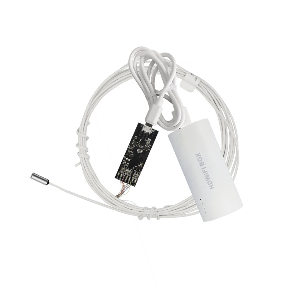 3.2mm miniature endoscope camera system hd mini endoscope camera with endoscope decoding board and wifi box