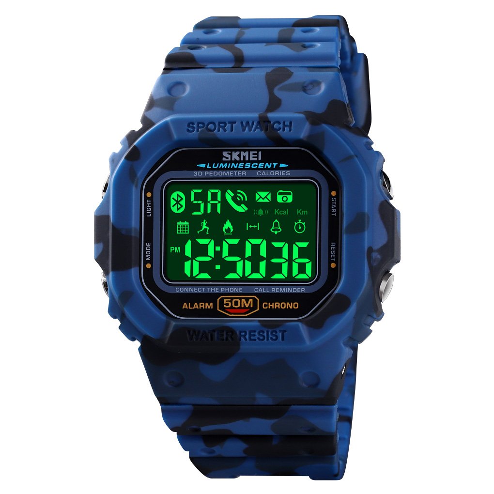 SKMEI 1629 camouflage trendy style digital wrist watches for men Hot Sale Camouflage Analog digital Wrist watch