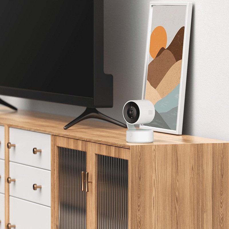 4MP Smart Home Tuya P2P Remote WIFI Indoor Network Camera Night Vision Two Way Audio BT Mini Camera PTZ Indoor Camera