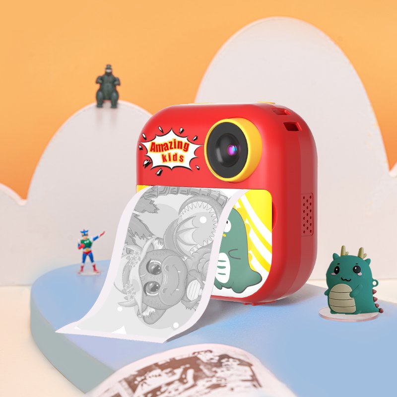 2024 New Model Child Cartoon Small Toy Action Camera Children Game Kids Digital Instant Camera for Party Gift