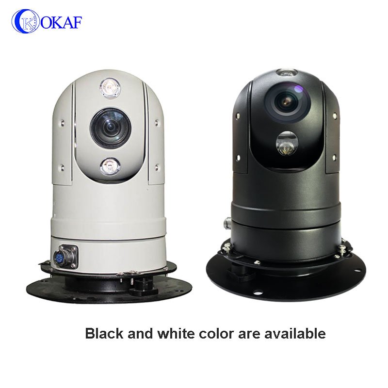 20X 4K Vehicle-mounted Security Camera IP Network Camera with IR PTZ Functionality
