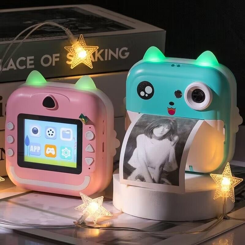 Manufacturer Cheap Children Instant Print Camera For Kids HD Mini Camera With Thermal Photo Paper Digital Instant Print Camera