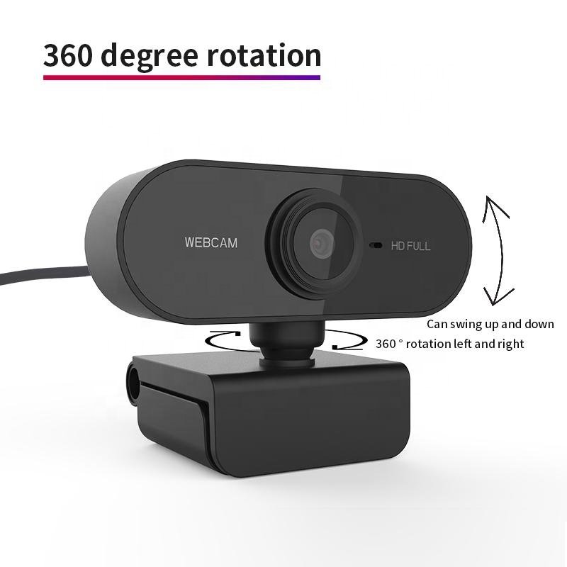 Cheap Hot Full HD Webcam 2MP web computer camera free drive webcam with stand 6 Glass Lens usb mini webcam
