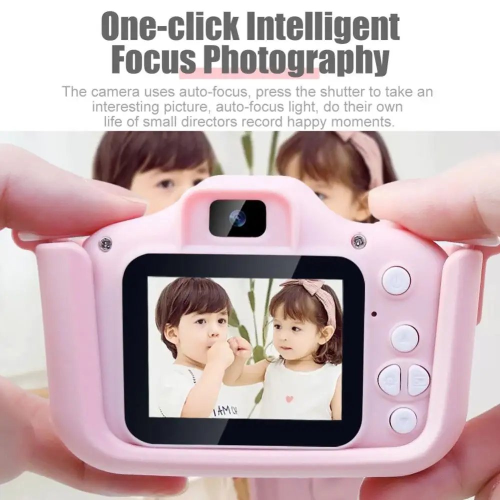 20MP Mini toy Camera full hd 1920x1080 children kids selfie camera Digital Photo Camera for 3-12 year old boys/girls