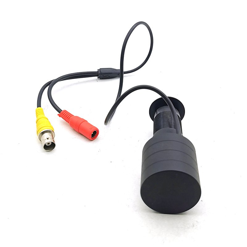 1080P AHD 4 IN 1 AHD TVI CVI CVBS UTC Color Mini Camera Wired Door Hole Peephole Security Fish Eye Lens CCTV Cam