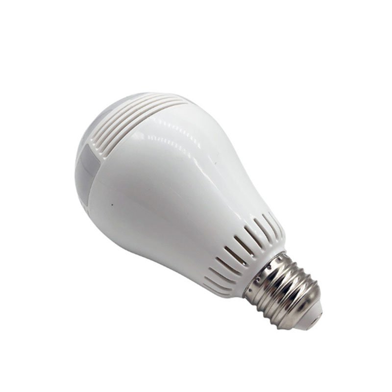 Wireless VR Panoramic light bulb Camera Fisheye 360 degrees phone app wifi camera