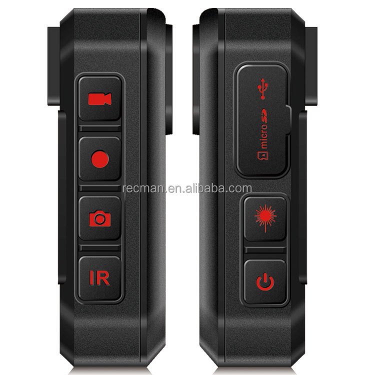 2K HD 1296P Night Vision WiFi Security Law Enforcement Body Camera lte Body Worn Camera with GPS
