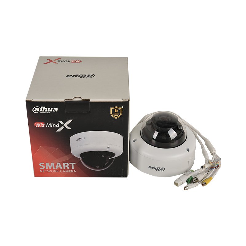 IPC-HDBW71242E1-Z-X Dahua 12MP Two Way Talk IVS Face Recognition ANPR EPTZ Dome WizMind Network Camera