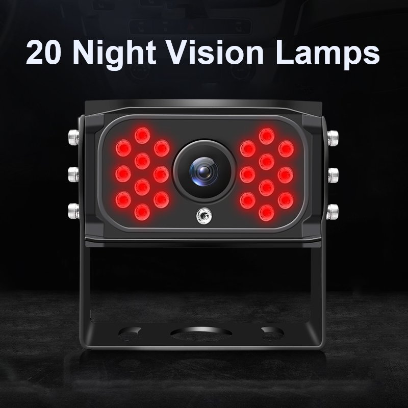 vehicle camera Metal Night Vision Infrared Parking Reverse Mirror Camera For Bus truck back mirror for car camera system