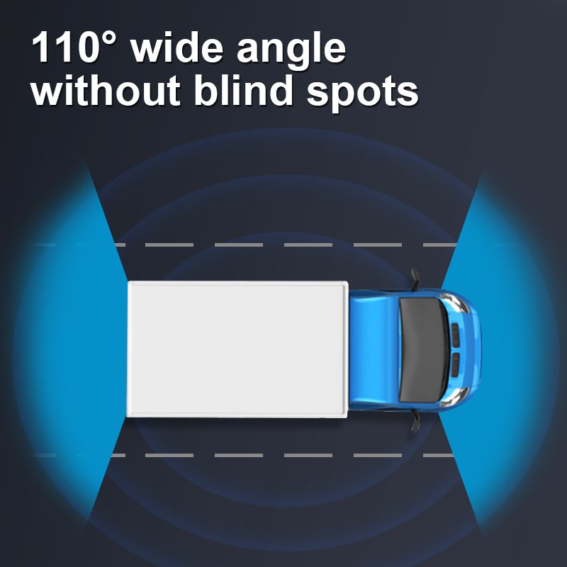 vehicle camera Metal Night Vision Infrared Parking Reverse Mirror Camera For Bus truck back mirror for car camera system