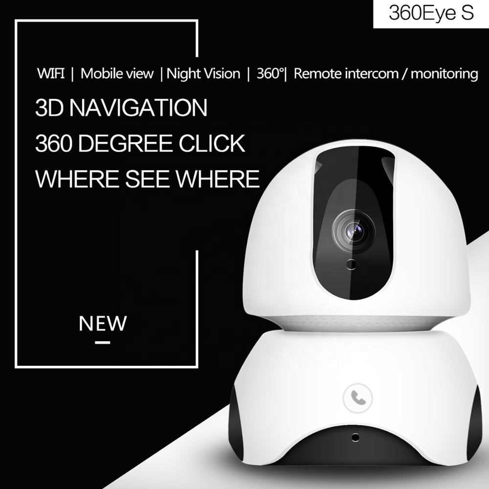 Smart Safe Night Vision 360 Degree Auto 1080P Wireless Camera Remote Baby Monitor PTZ IP Smart Surveillance products