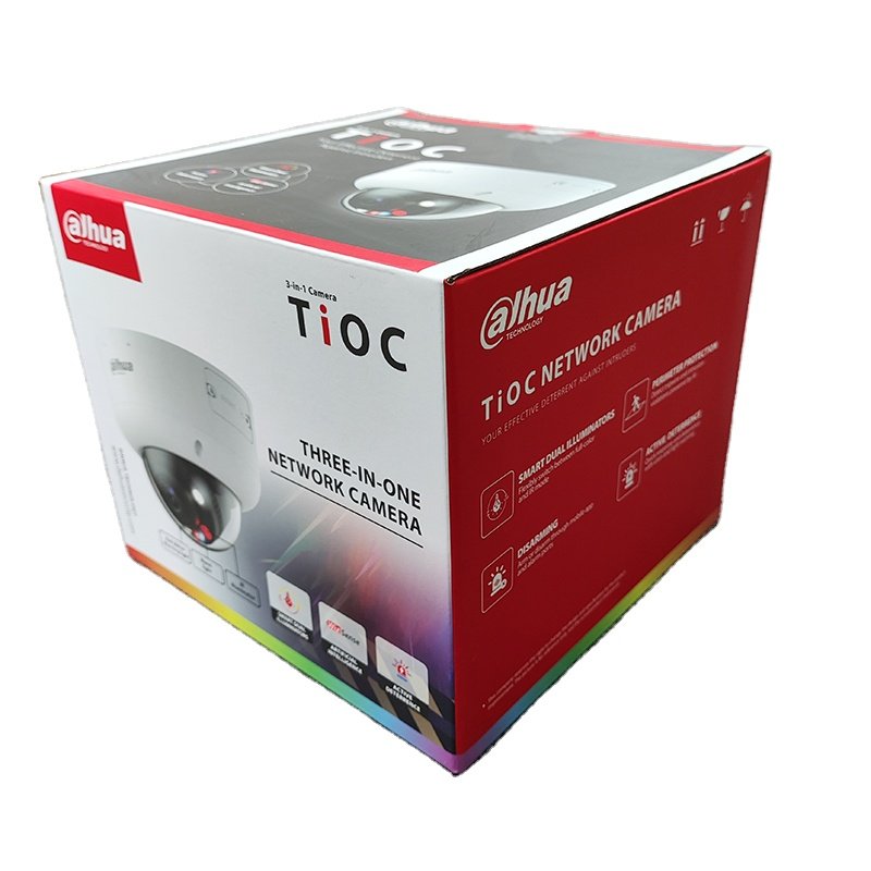 Dahua IPC-HDBW3549R1-ZAS-PV 5MP Smart Dual Light Active Deterrence Vari-focal Dome WizSense Network Camera