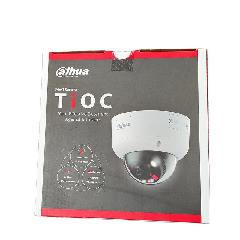 Dahua IPC-HDBW3549R1-ZAS-PV 5MP Smart Dual Light Active Deterrence Vari-focal Dome WizSense Network Camera