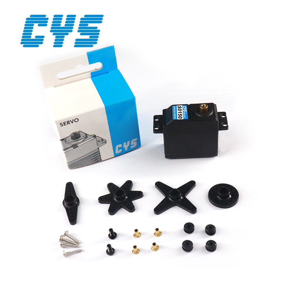 CYS-S0150 15kg Torque Standard Size servo Waterproof Full Metal Gear and Iron Core Motor Analog RC Servo for 1:8 RC Car RC plane