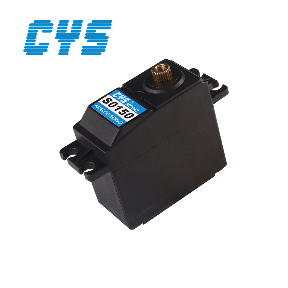CYS-S0150 15kg Torque Standard Size servo Waterproof Full Metal Gear and Iron Core Motor Analog RC Servo for 1:8 RC Car RC plane