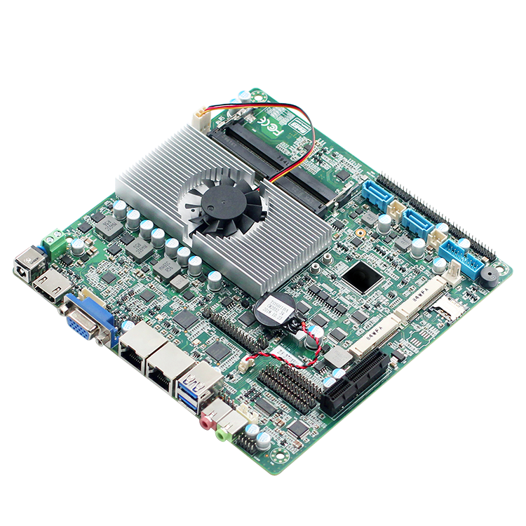 Hot Sale Mini ITX motherboard 6th 7th core i3 i5 i7 6100u 6200u 6500u 7100u 7200u 7500u With 6COM LVDS 2LAN motherboard