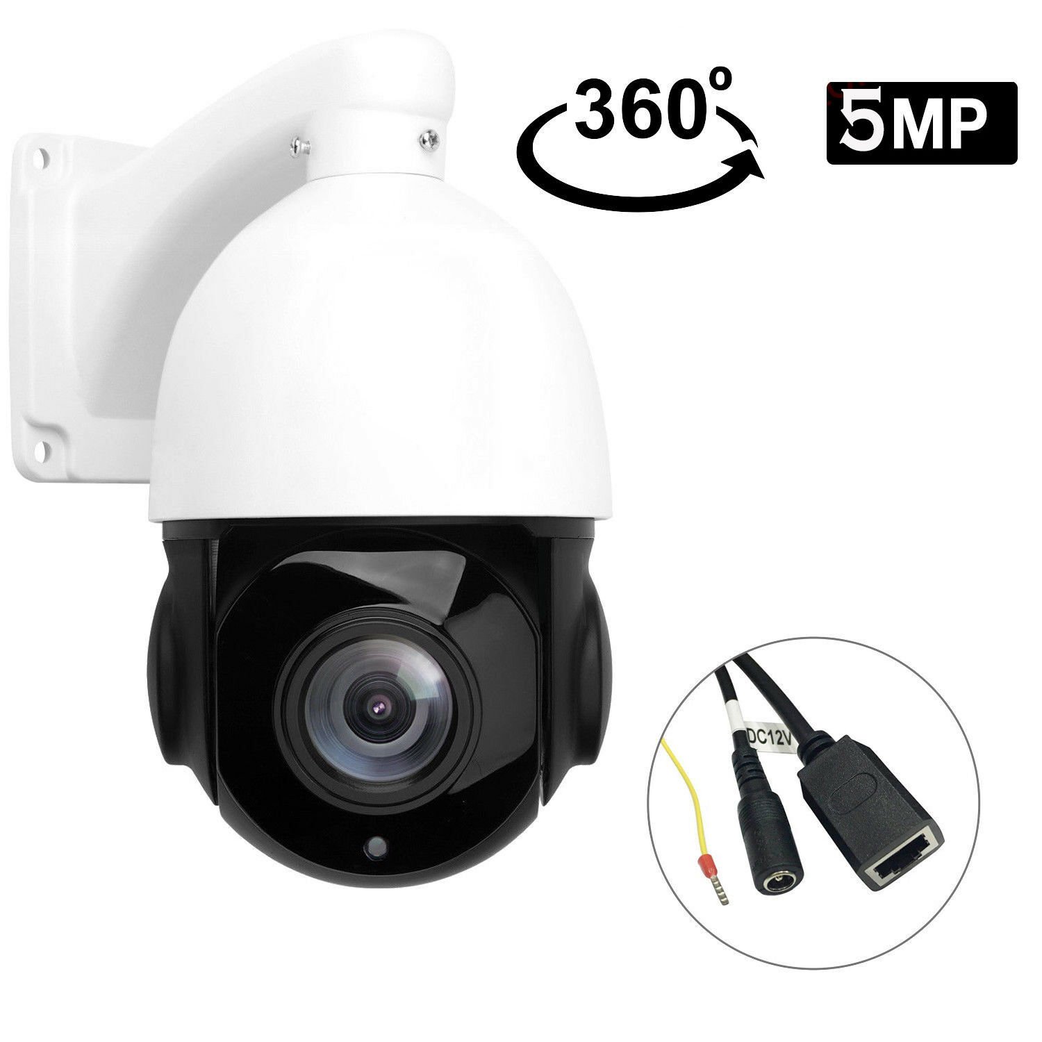 5MP 36X Optical Zoom Auto tracking starlight PTZ Camera analog motion tracking speed dome camera IP66