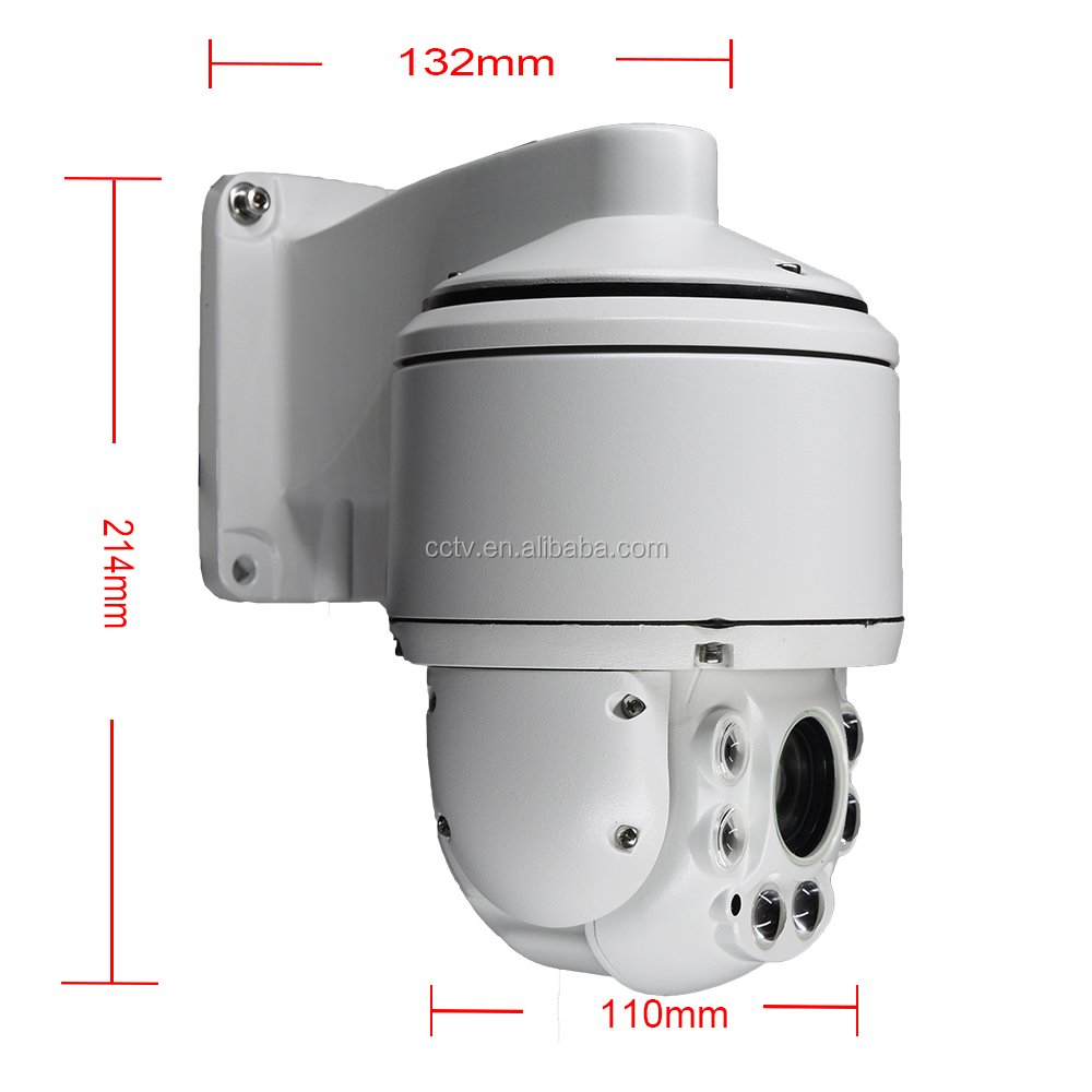 CCTV IP66 Full metal PTZ Housing Security 4" MINI High Speed Dome AHD 1080P PTZ Camera 2MP 20X Zoom 360 Video Surveillance