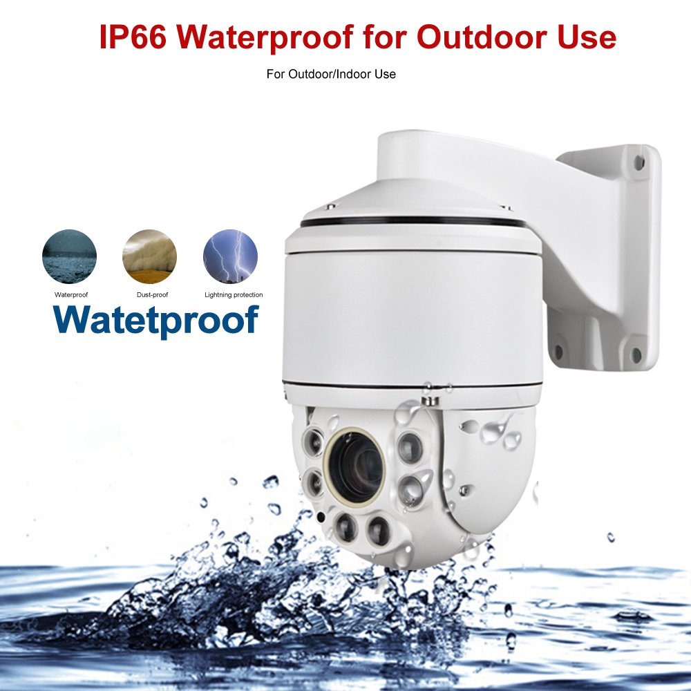 CCTV IP66 Full metal PTZ Housing Security 4" MINI High Speed Dome AHD 1080P PTZ Camera 2MP 20X Zoom 360 Video Surveillance