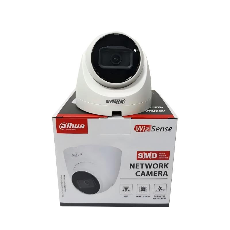 Original Da hua 2.8mm Ready To Ship IPC-HDW3841EM-S-S2 black 8MP IR Fixed-focal Eyeball WizSense Network Camera DMSS
