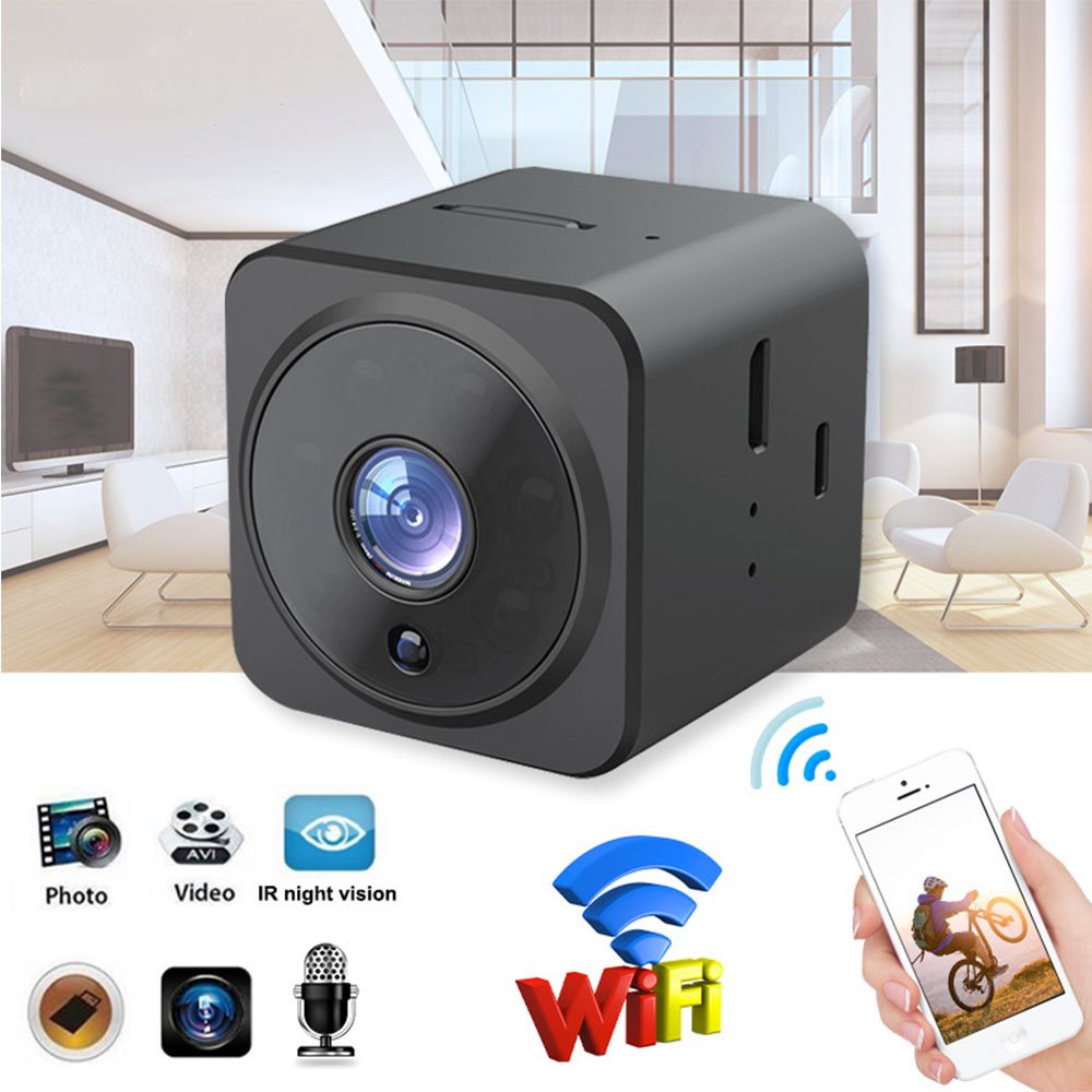 AS02 WIFI mini camera 600mAh 1080P HD wifi wireless night vision talkable security Baby Care camera micro camera