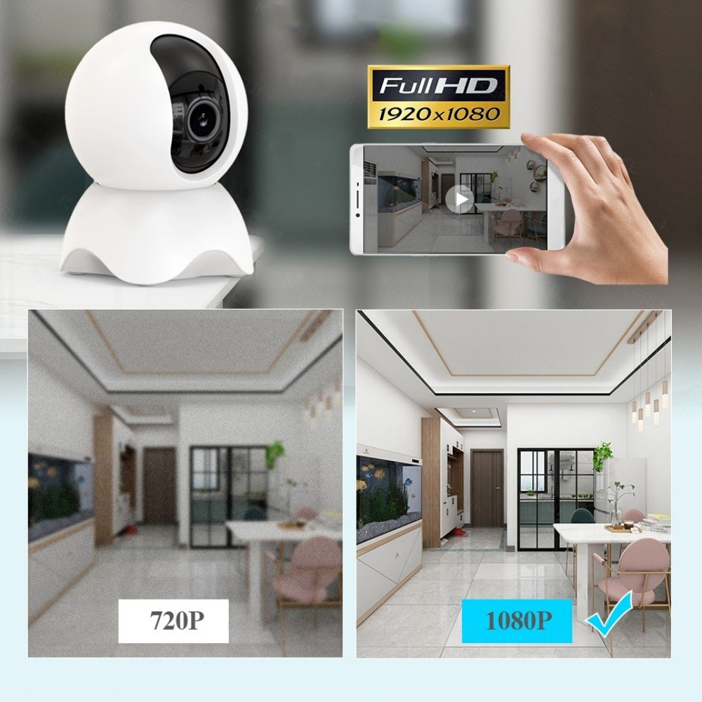5.0MP IP Camera Tuya Smart APP Mini WiFi Wireless Security camera Home CCTV Surveillance Camera With Auto Tracking
