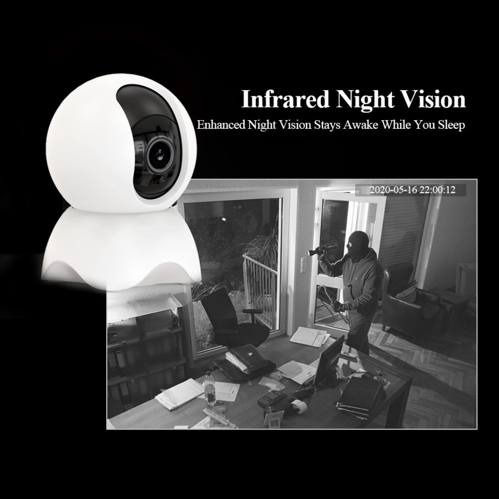 5.0MP IP Camera Tuya Smart APP Mini WiFi Wireless Security camera Home CCTV Surveillance Camera With Auto Tracking