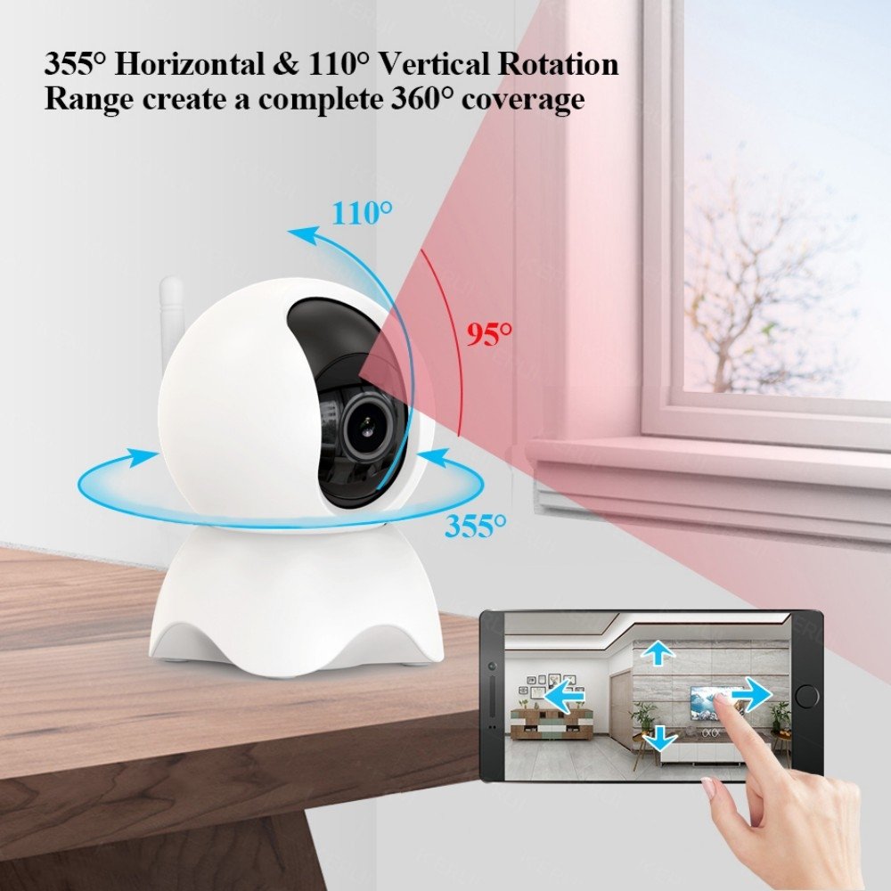 5.0MP IP Camera Tuya Smart APP Mini WiFi Wireless Security camera Home CCTV Surveillance Camera With Auto Tracking