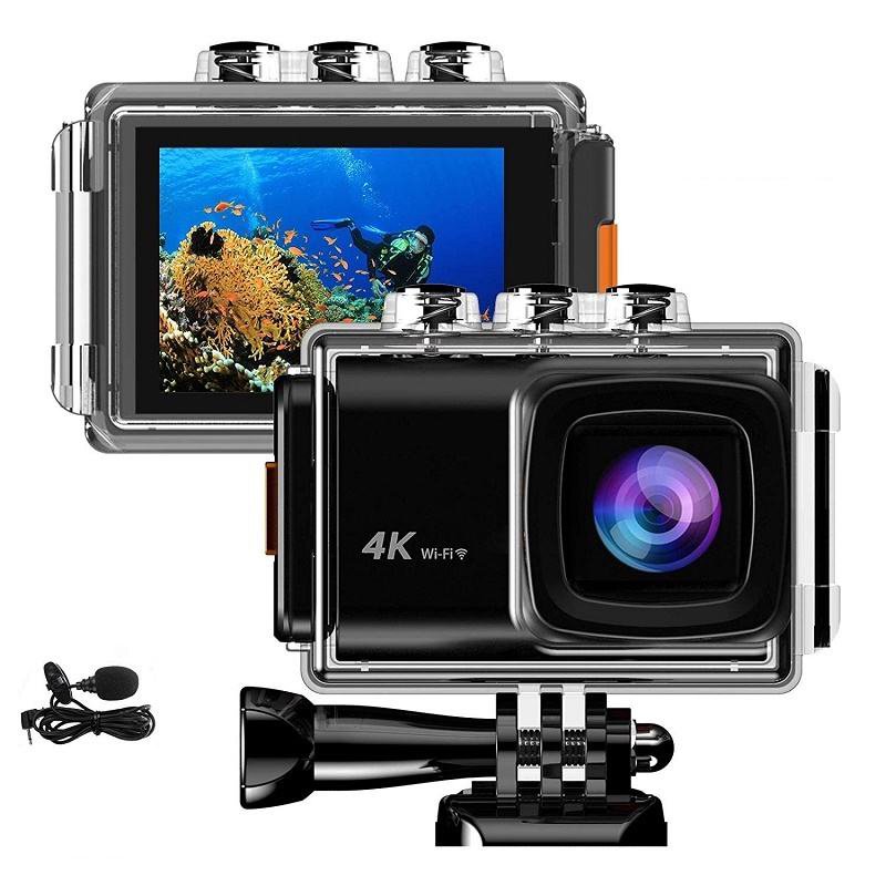 wholesale price 4K/1080P wifi action camera underwater with go pro mini sj7000 sports camera