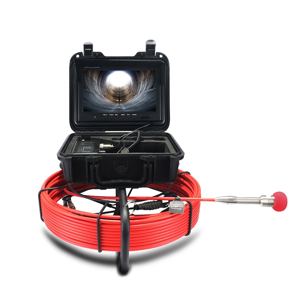 CE Rohs approved articulating borescope camera with light 9 inch inspection camera
