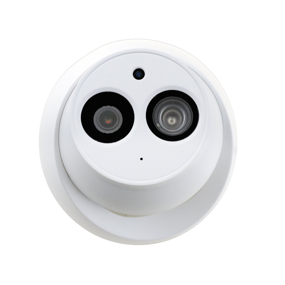 DAHUA IPC-HDW4631C-A 6MP IP Camera Built-in MIC POE IR Dome Network CCTV Camera with Metal Case IPC-HDW4631C-A Indoor Camera