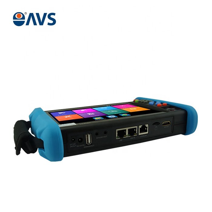 TDR Cable Test 7" Touch Screen POE On-vif IP&Analog Camera Tester IPC-9800 Pro