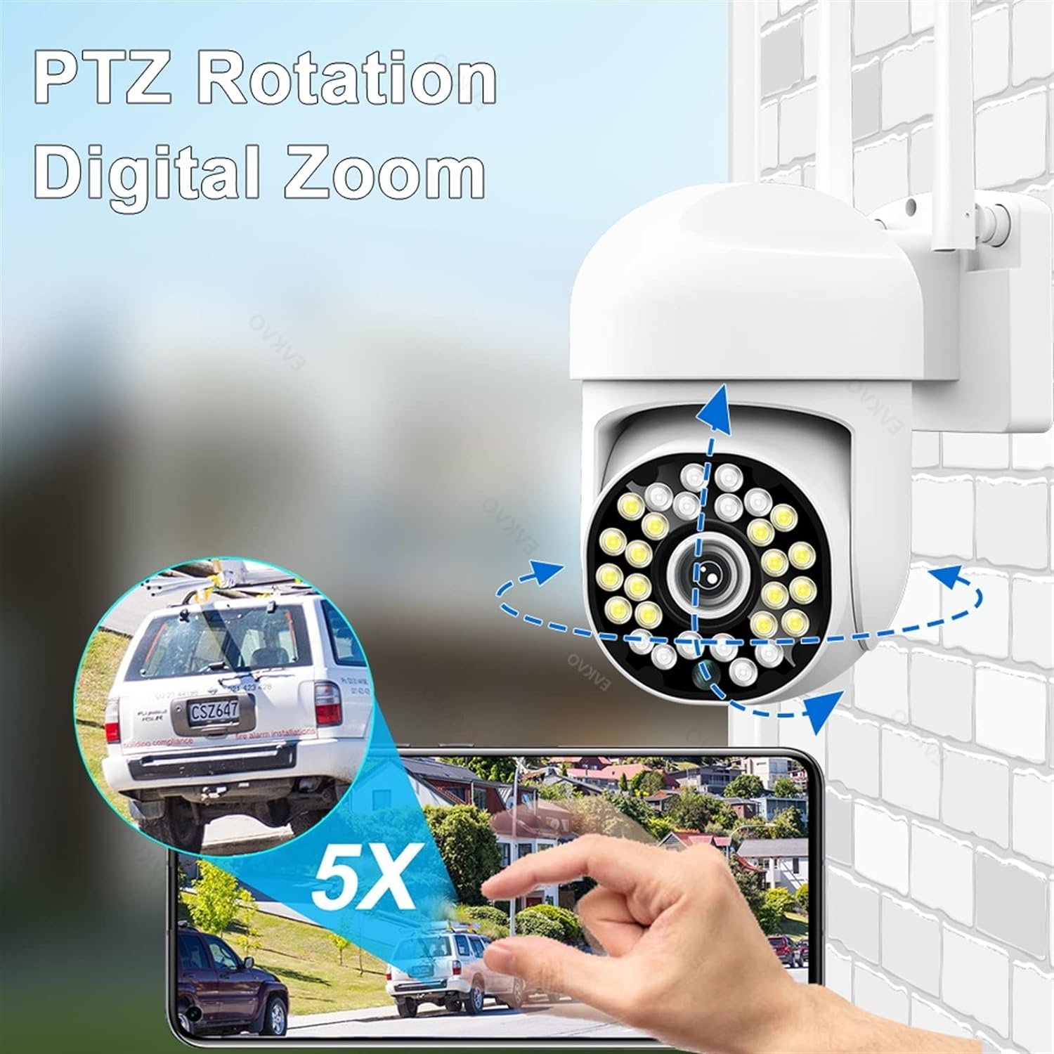 Jortan 2023 hot sell 2MP smart camera security yoosee wifi HD camera outdoor IP CCTV cameras icsee app HD security