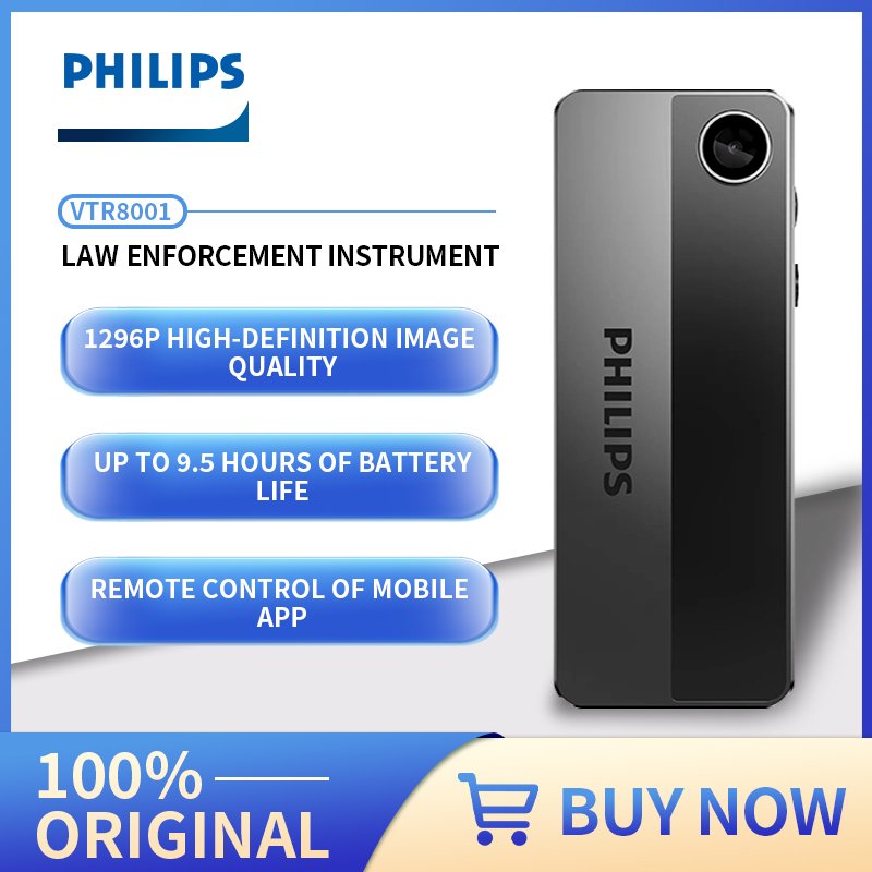 Philips Night Vision H.264 Mini Analog Camera With Wifi Portable Body Worn Camera