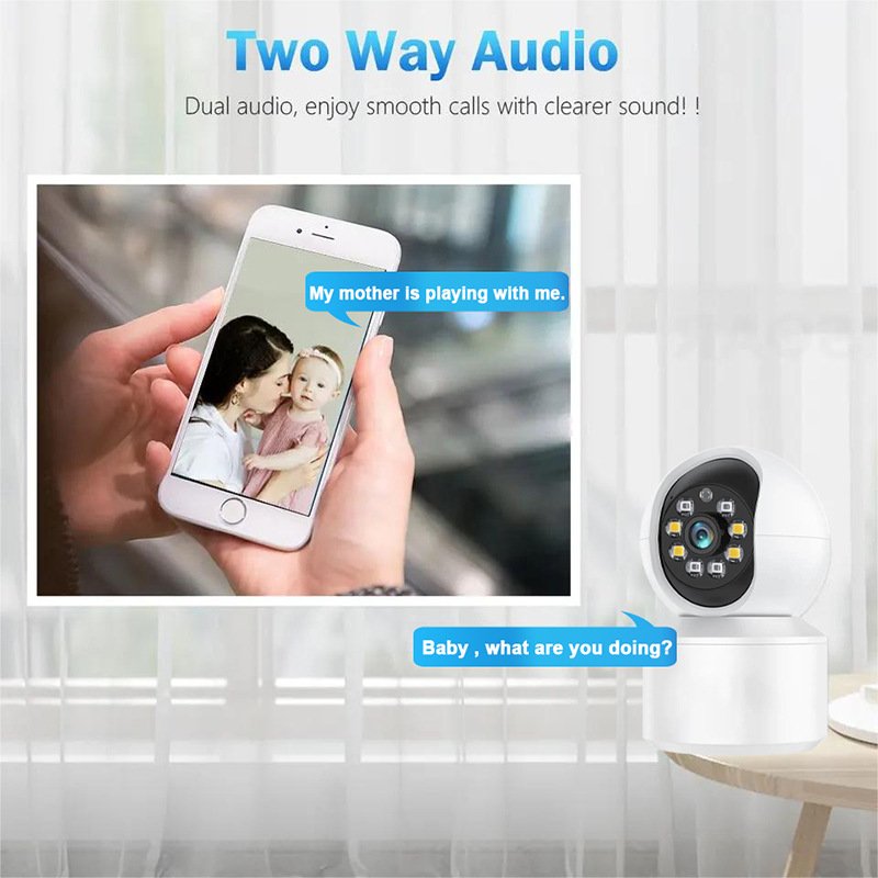 V360 Pro Auto Tracking Security Cam Ptz Wifi 3Mp Indoor Hd Ip Cameras Wifi Motion Detection Two Way Voice Mini Cctv Camera Wifi