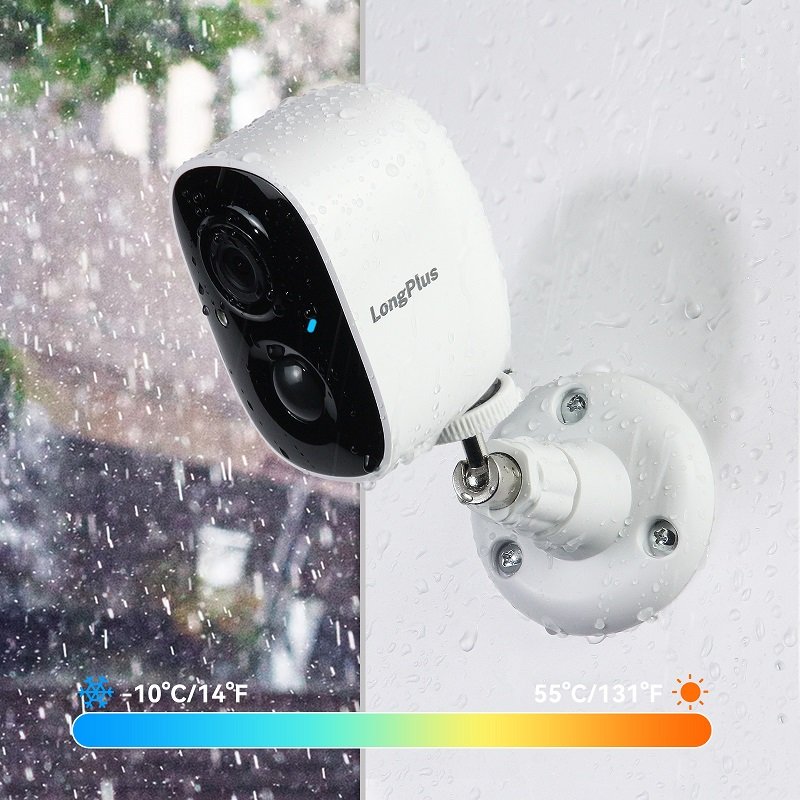Factory Direct Hot Selling Low Power Night Vision Battery Wifi Security Camera Lithium Battery Charger Wireless Network Camera