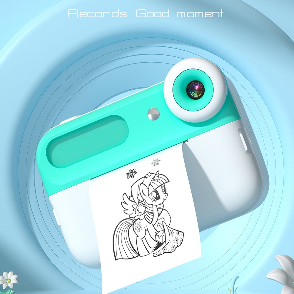 Factory Kids Camera Instant Printer Cameras Christmas BirthdayGifts for Kids Photo Paper Toddler Digital Camera mini impresora