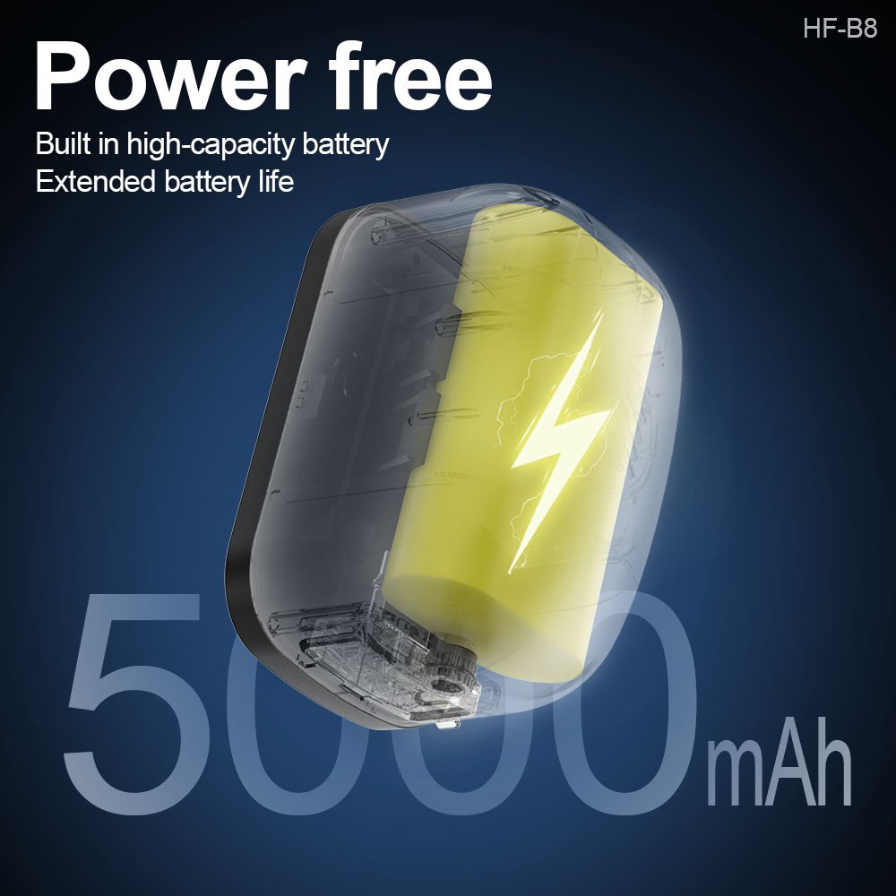 HFWVISION 5000mAh Battery Cameras 2K Outdoor Wireless Camera for Home Security Motion Detection Solar camera