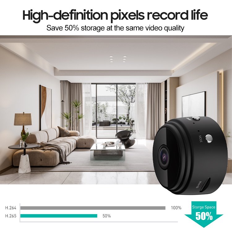 LEVOFAST Hot-selling A9 Mini WiFi Camera HD Remote Wireless CCTV Smart WiFi Home night version Security Network IP Cameras