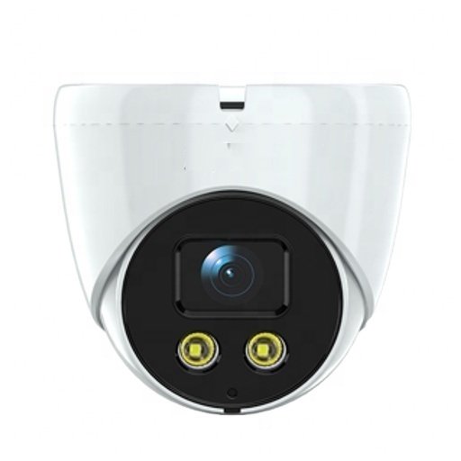 8MP Dual-optical POE dome network camera with AI dual stream Fill-in light distance: up to 20 meters